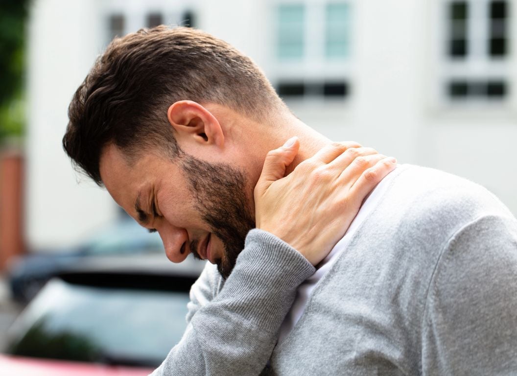 man-neck-pain